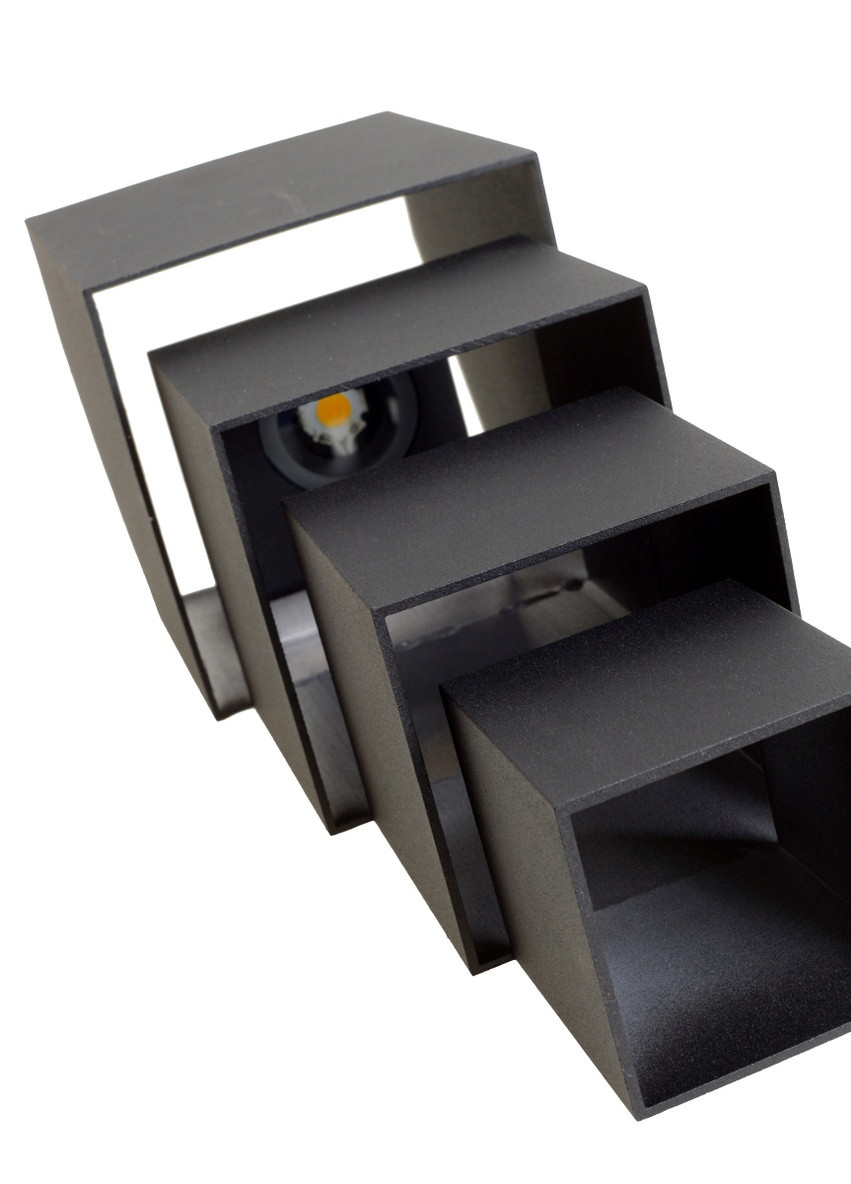 Подстветка AL-281/2х5W NW LED IP54 BK Brille (253965379)