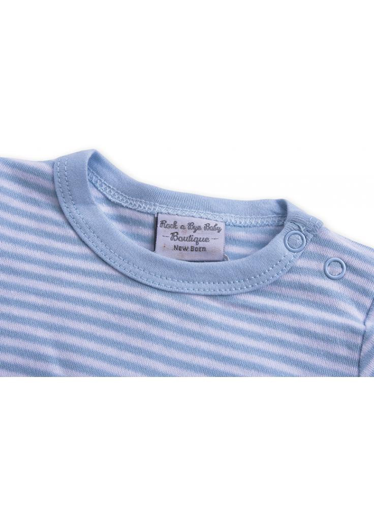 Блакитний демісезонний костюм десткий велюровий блакитний c капюшоном (ep6206.nb) Luvena Fortuna