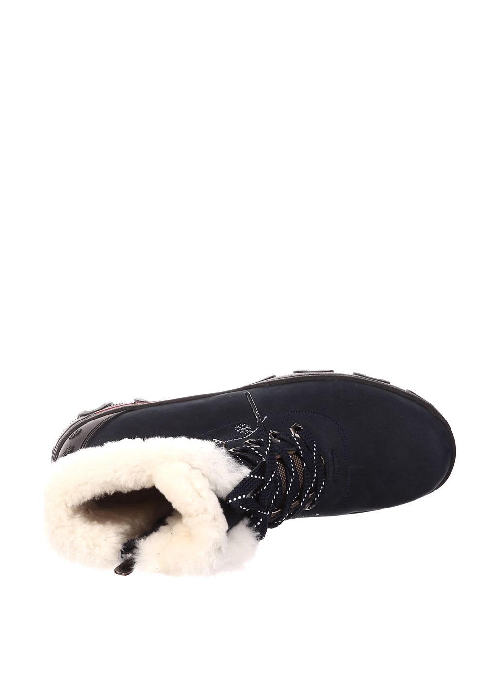 Зимние ботинки тимберленды Meego с мехом из натурального нубука