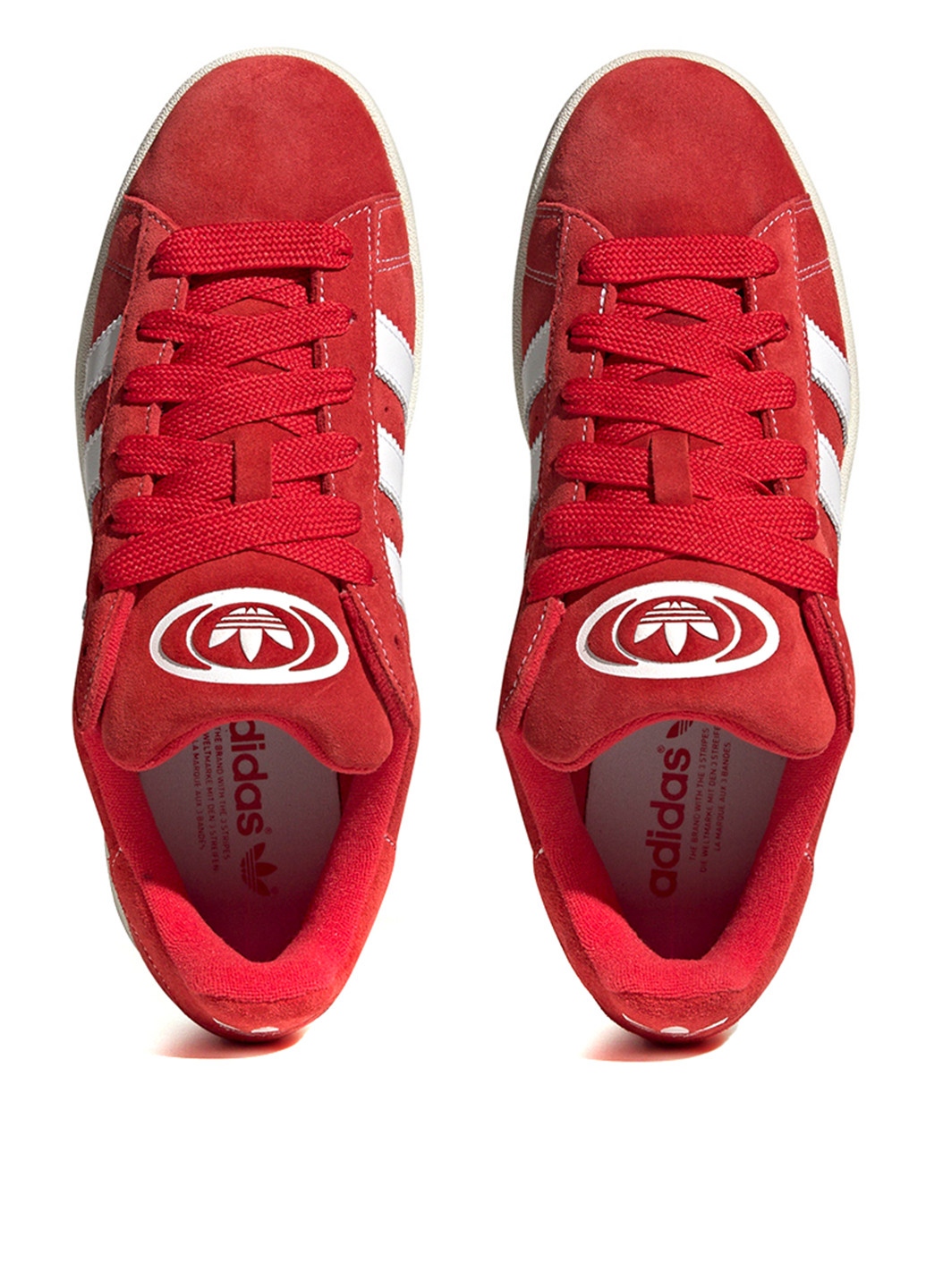 Красные летние кроссовки adidas CAMPUS 00S