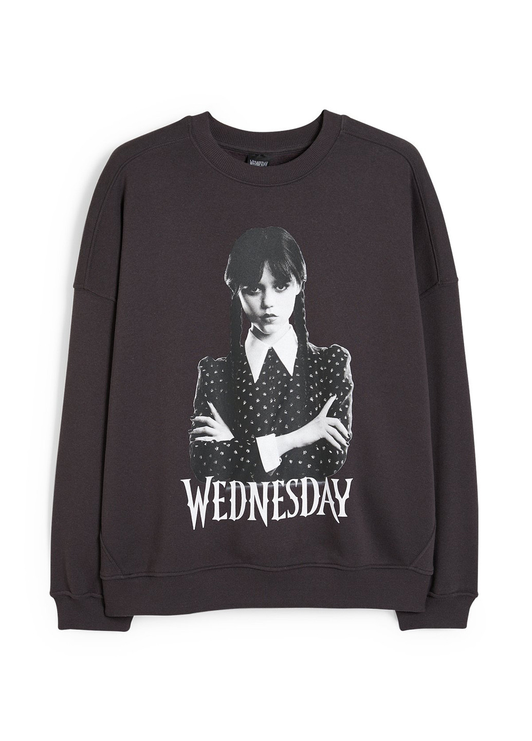 Темно-серый свитшот C&A персонажи без декора (352192983)