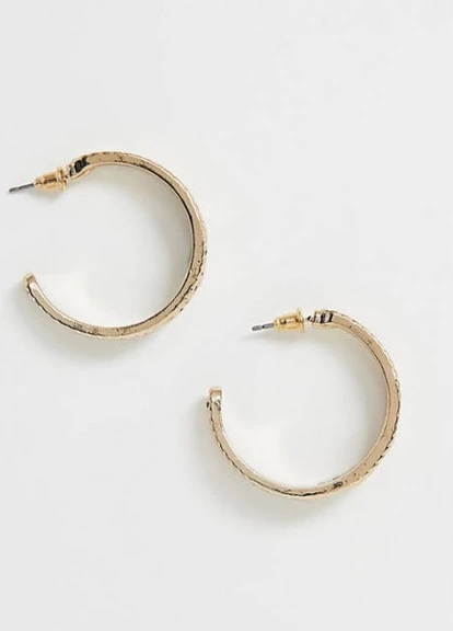 Сережки кільця з морським мотивом Liars & Lovers S19 золотисті Asos (228702215)