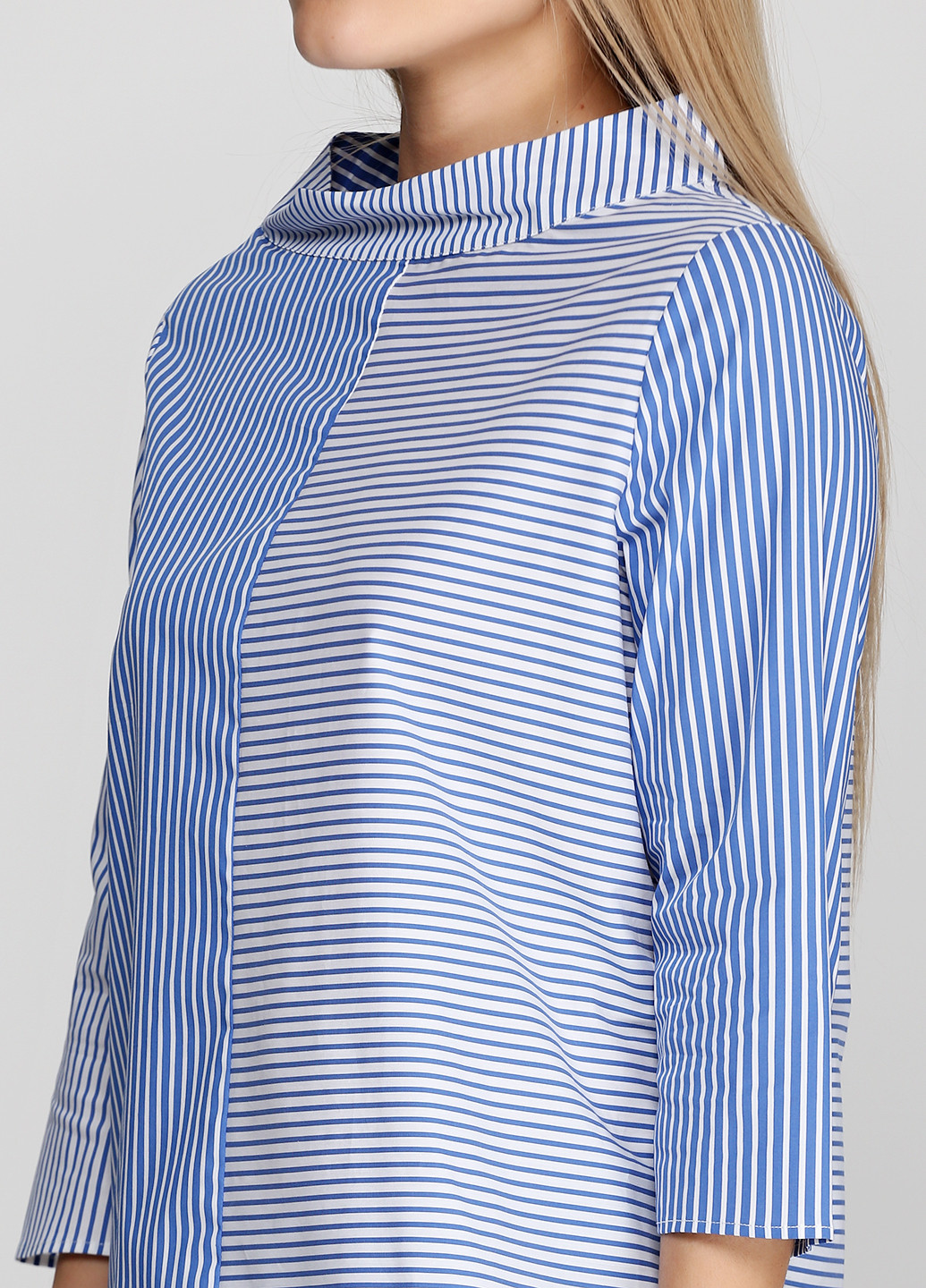 Синя демісезонна блуза ZANETTI 1965
