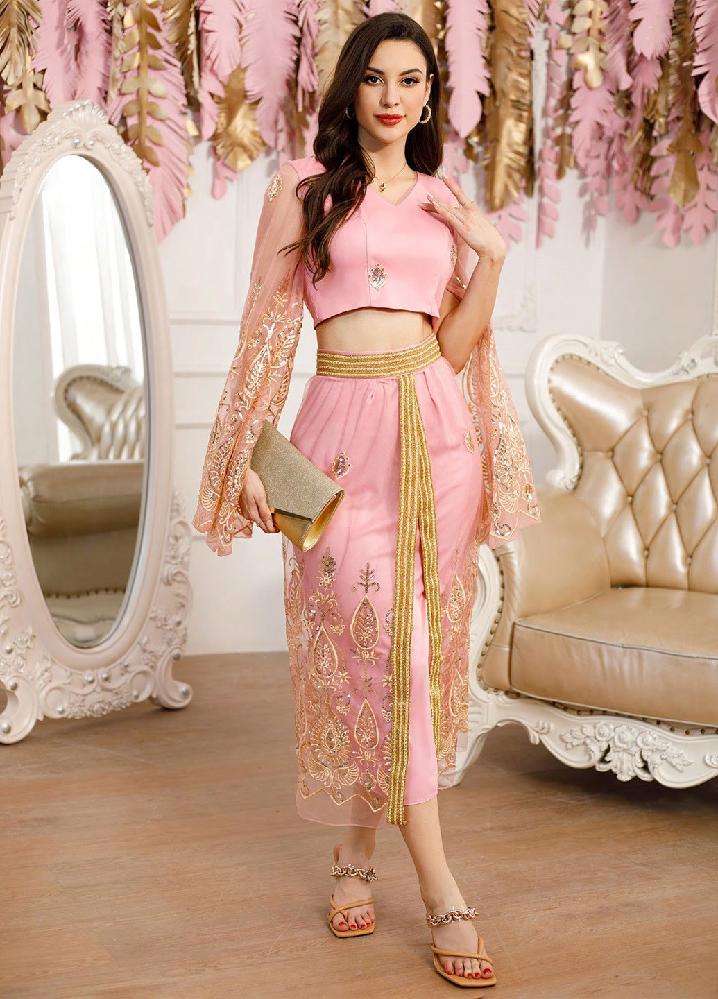 Костюм (топ, юбка) SHEIN (323778764)