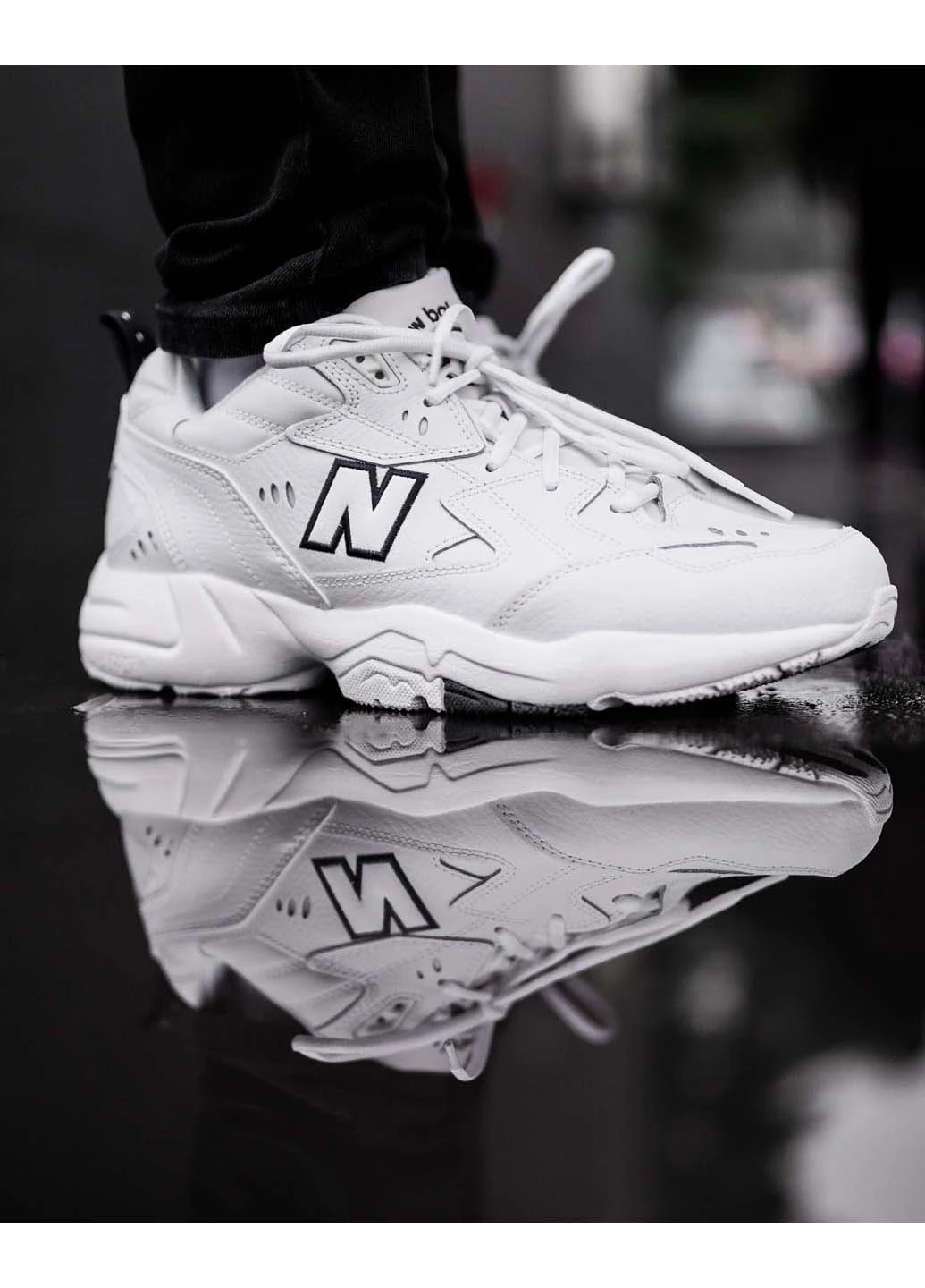 Білі кросівки демісезон New Balance