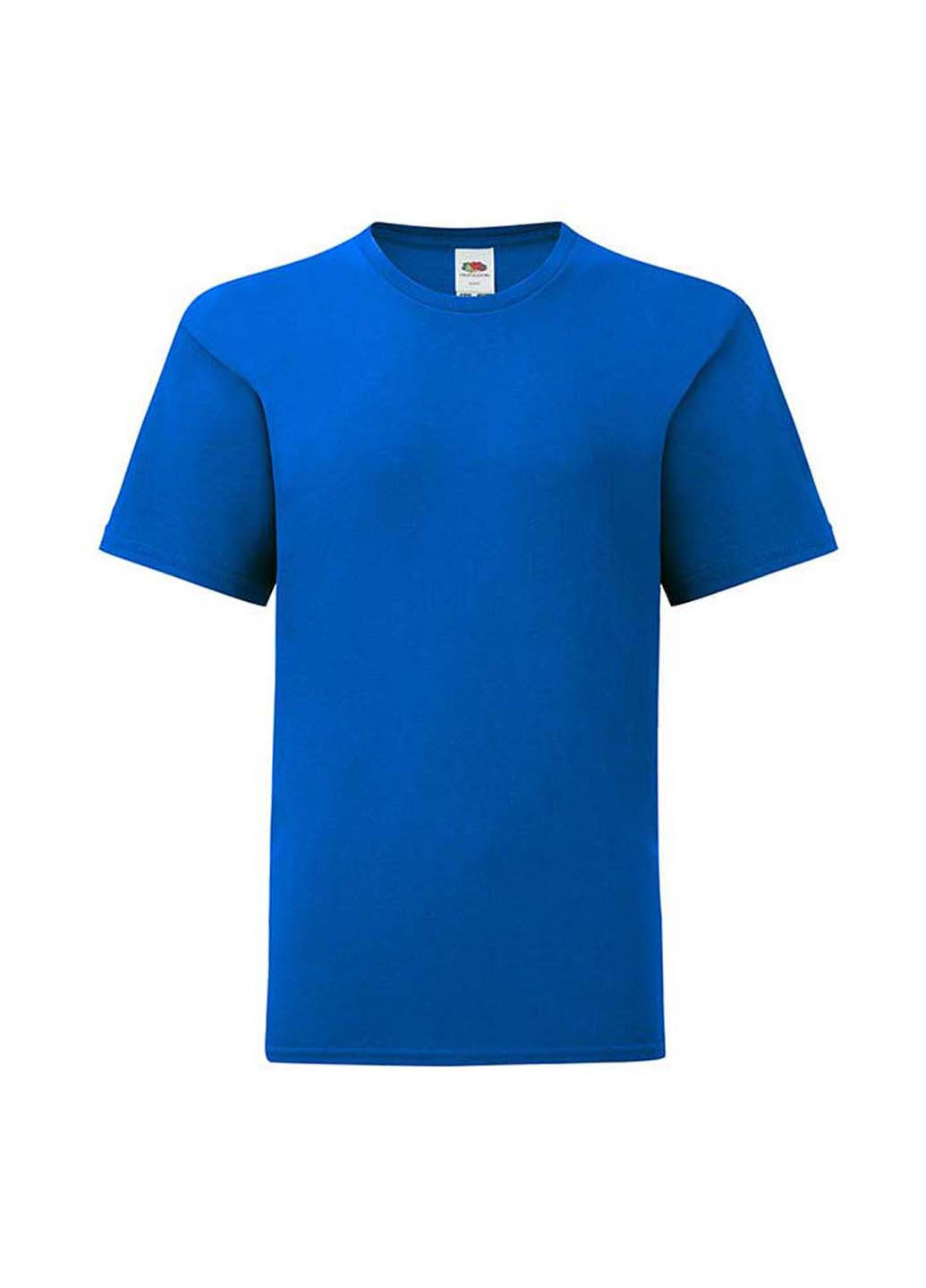 Синяя демисезонная футболка Fruit of the Loom 61023051164