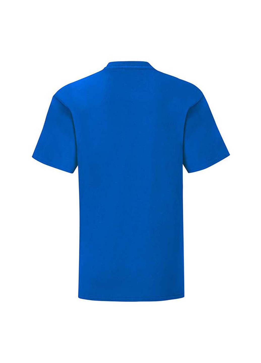 Синя демісезонна футболка Fruit of the Loom 61023051164