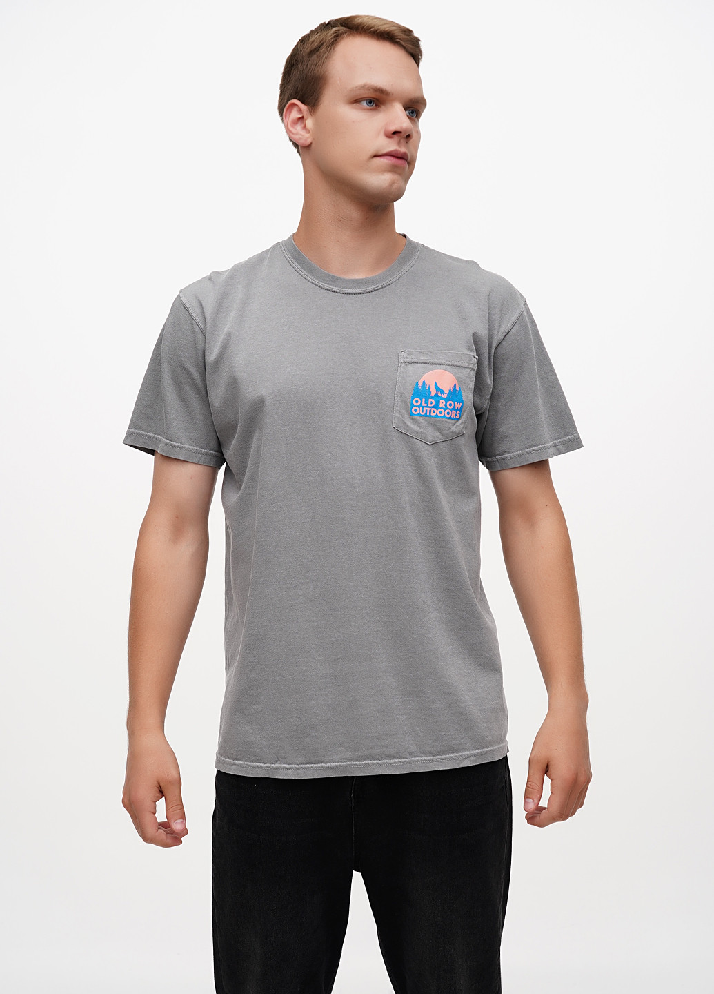 Серая футболка Comfort Colors