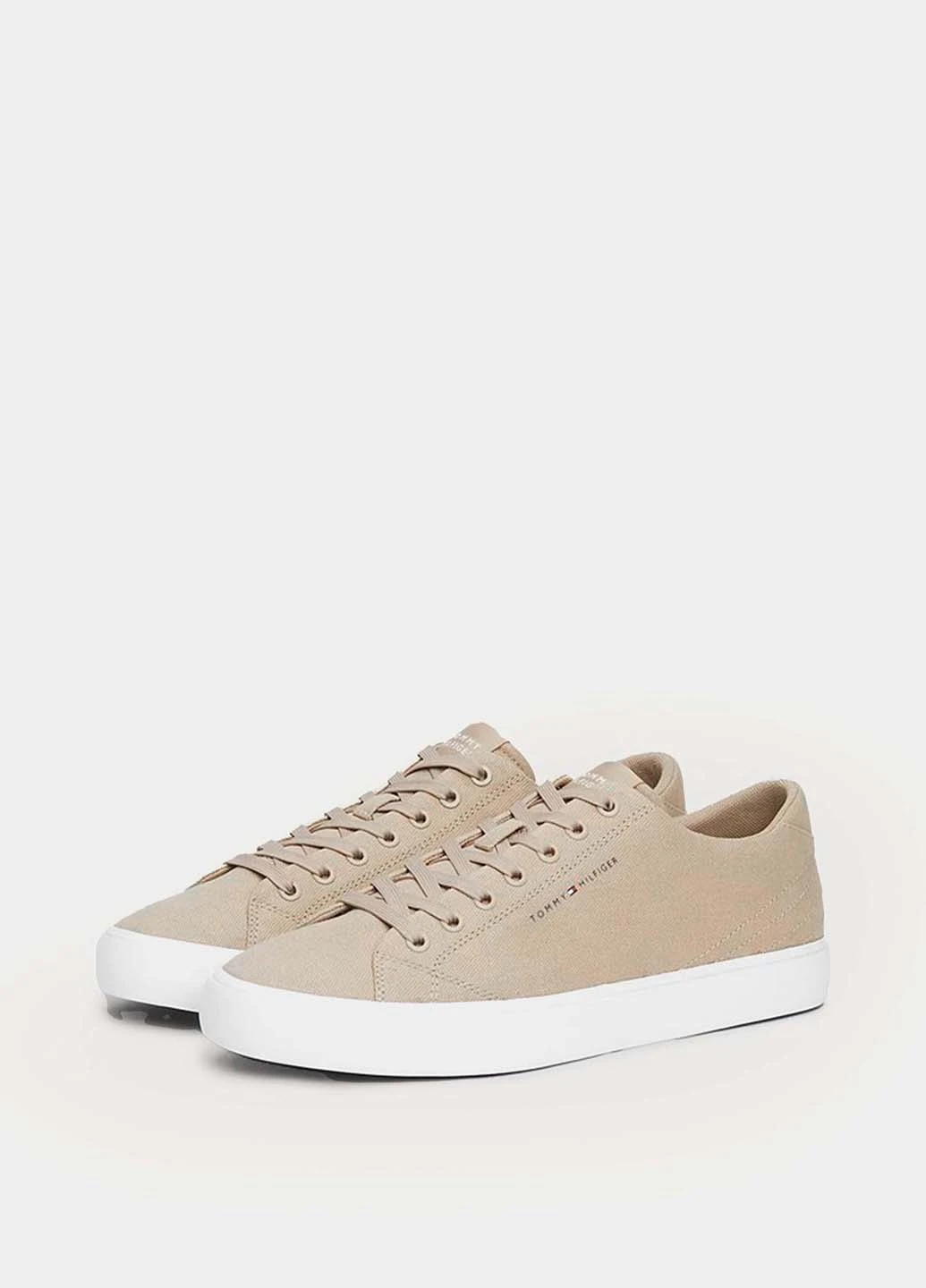Бежевые кеды Tommy Hilfiger