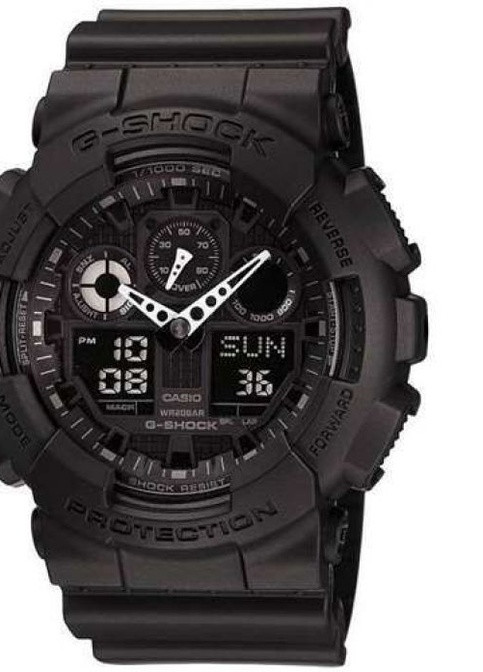 Часы наручные GA-100-1A1ER спортивные Casio G-Shock (229050172)