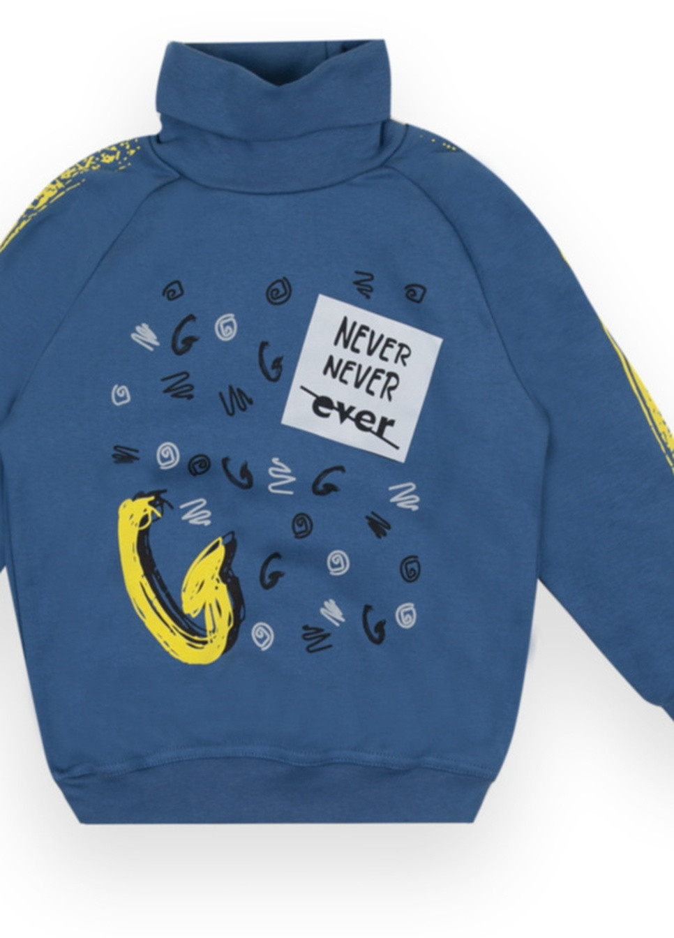 Синий демисезонный детский свитер для мальчика sv-21-81-1 *оки* Габби