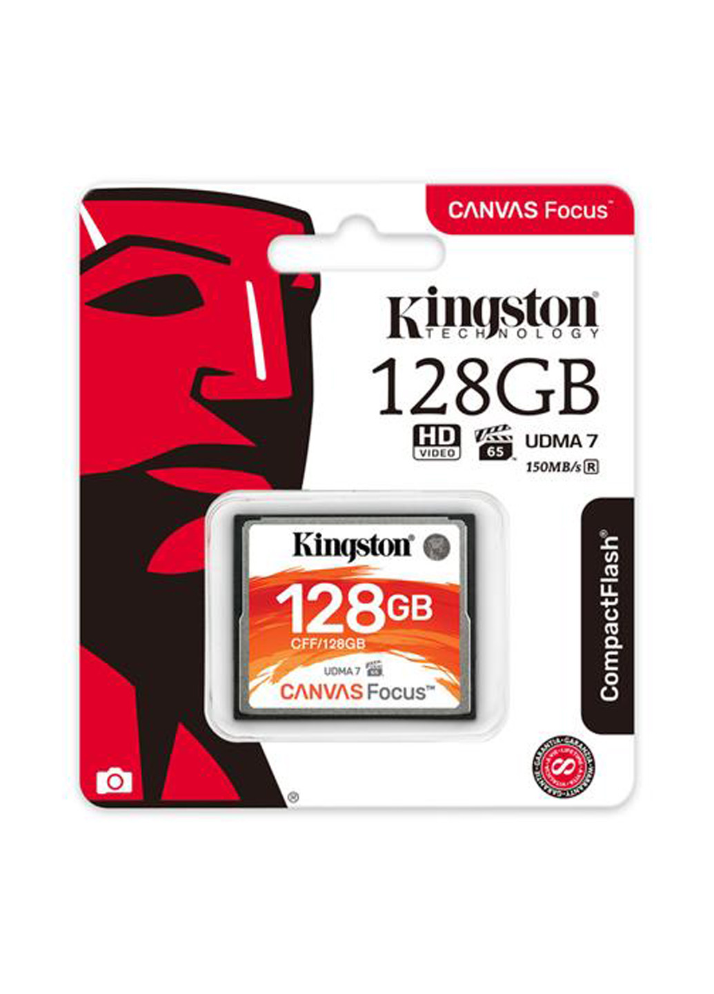 Карта пам'яті CF 128GB 1000X (CFF / 128GB) Kingston карта памяти kingston cf 128gb 1000x (cff/128gb) (130843106)