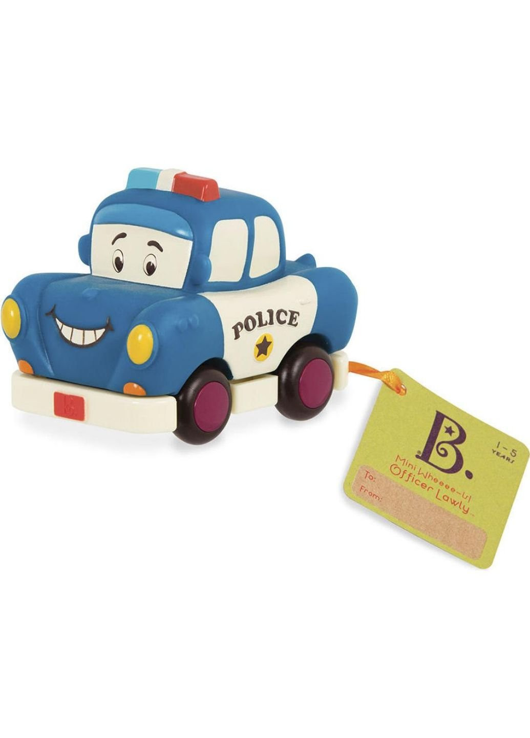 Машина Кумедний автопарк Поліція (BX1497Z) Battat (254073193)