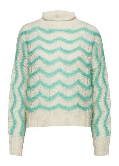 Комбинированный демисезонный свитер Selected Femme