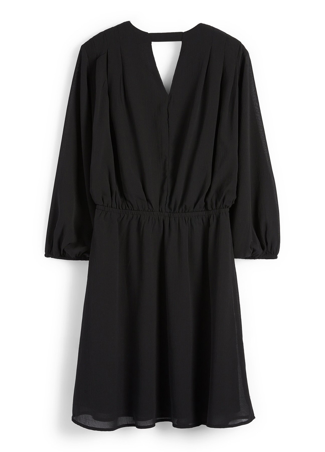 Черное кэжуал платье а-силуэт C&A однотонное