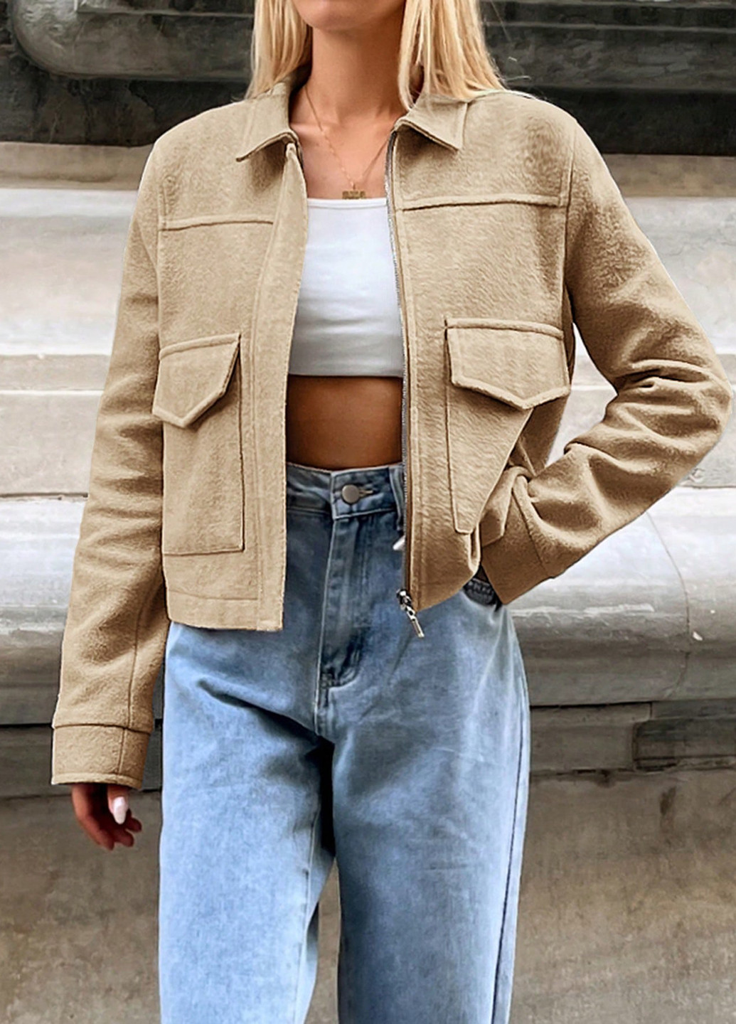 Куртка-рубашка SHEIN (341893623)