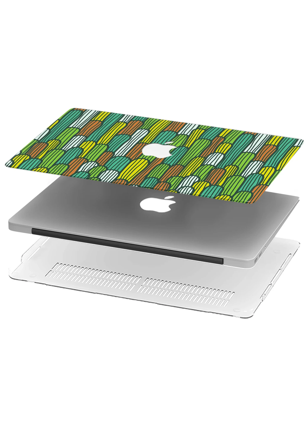 Чохол пластиковий для Apple MacBook Air 13 A1466 / A1369 Кактус (Cactus) (6351-1672) MobiPrint (218505411)