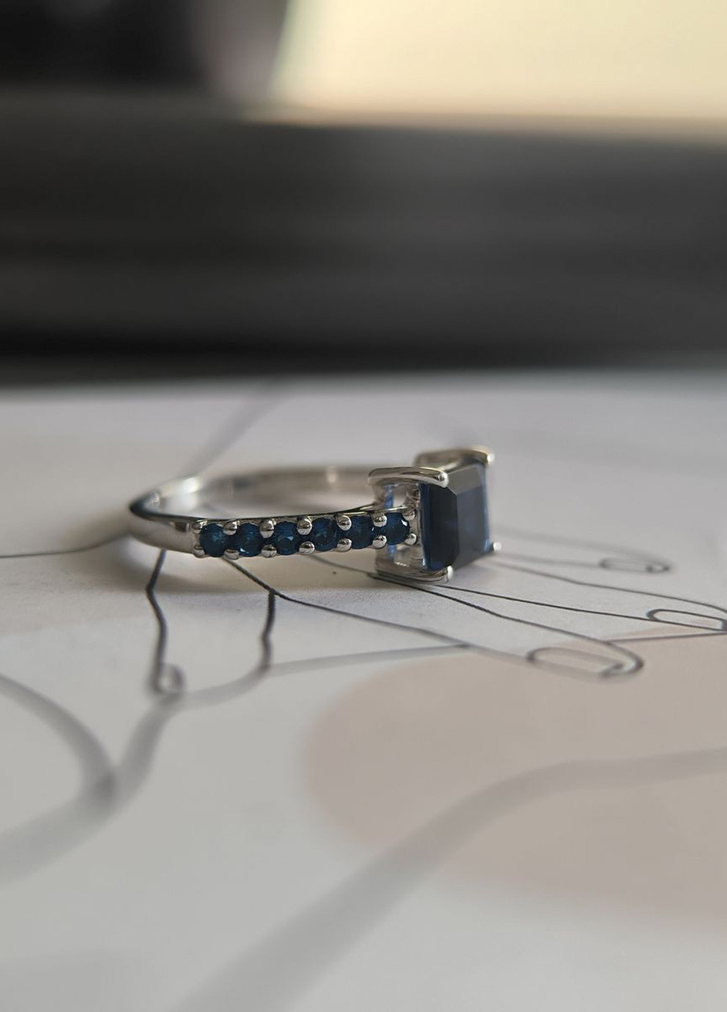 Каблучка Silver Flame (369649004)