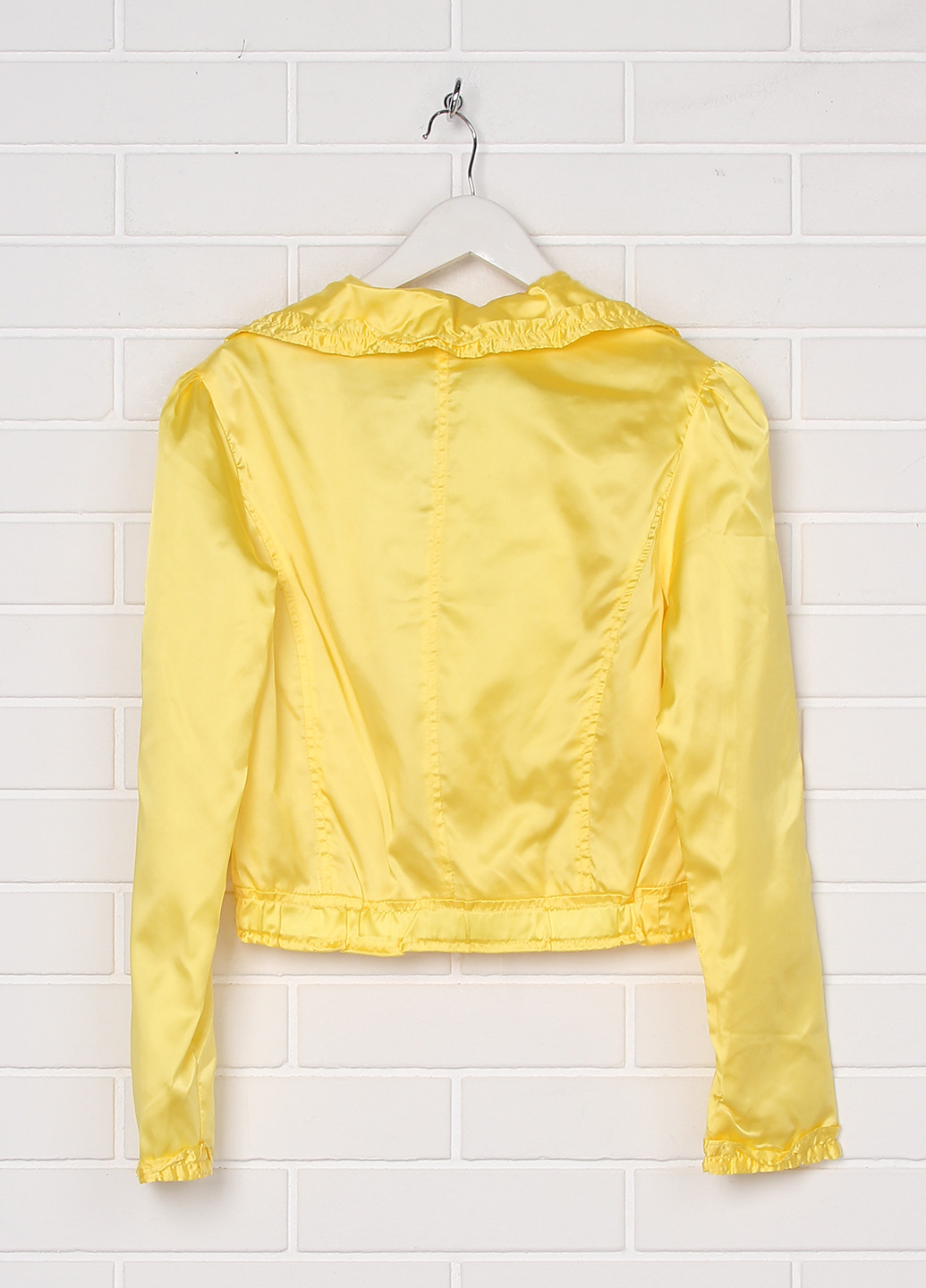 Желтая демисезонная куртка Blumarine