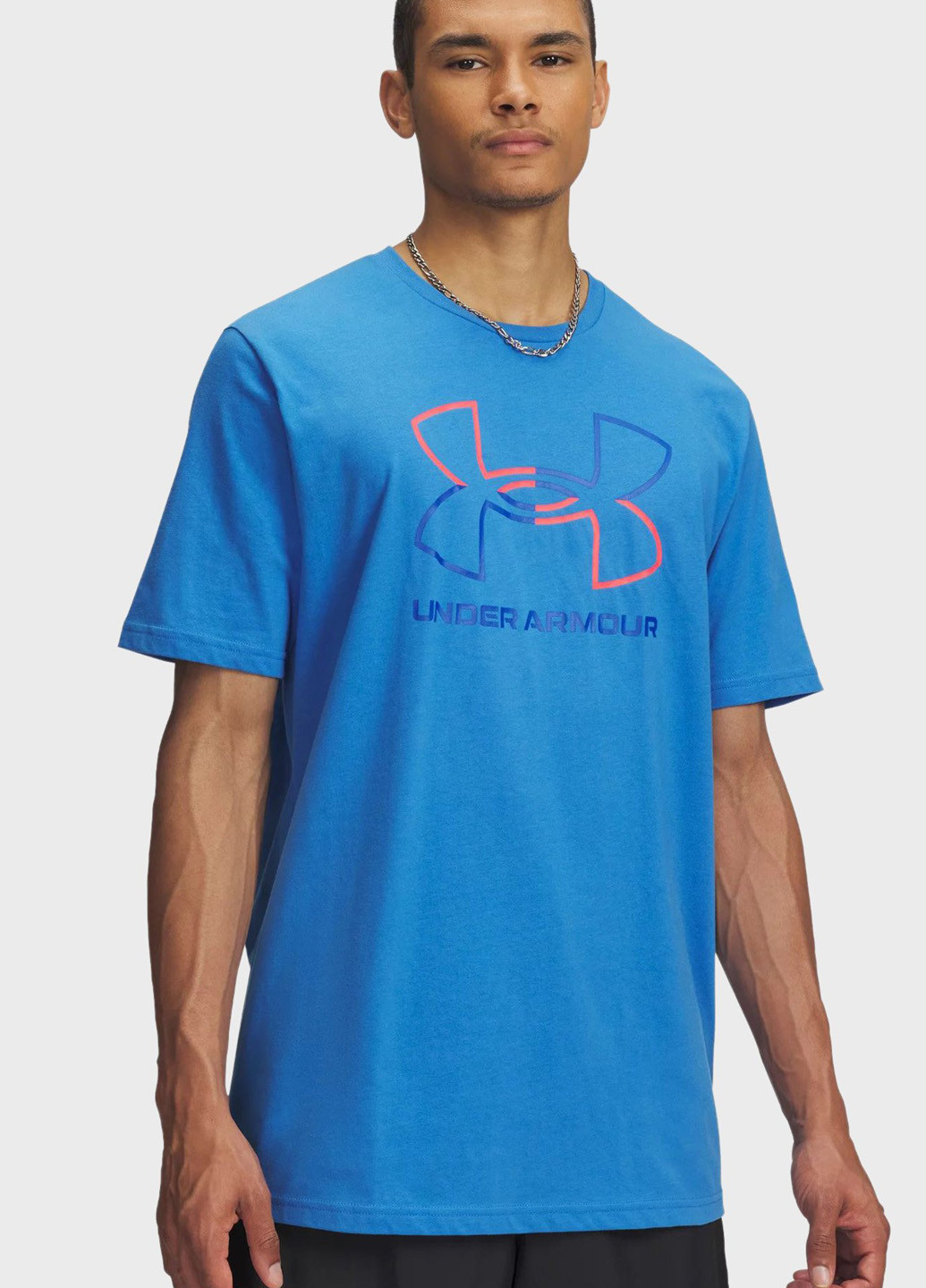 Блакитна футболка Under Armour