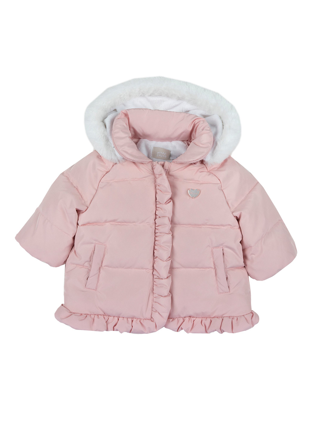 Светло-розовая зимняя куртка Chicco