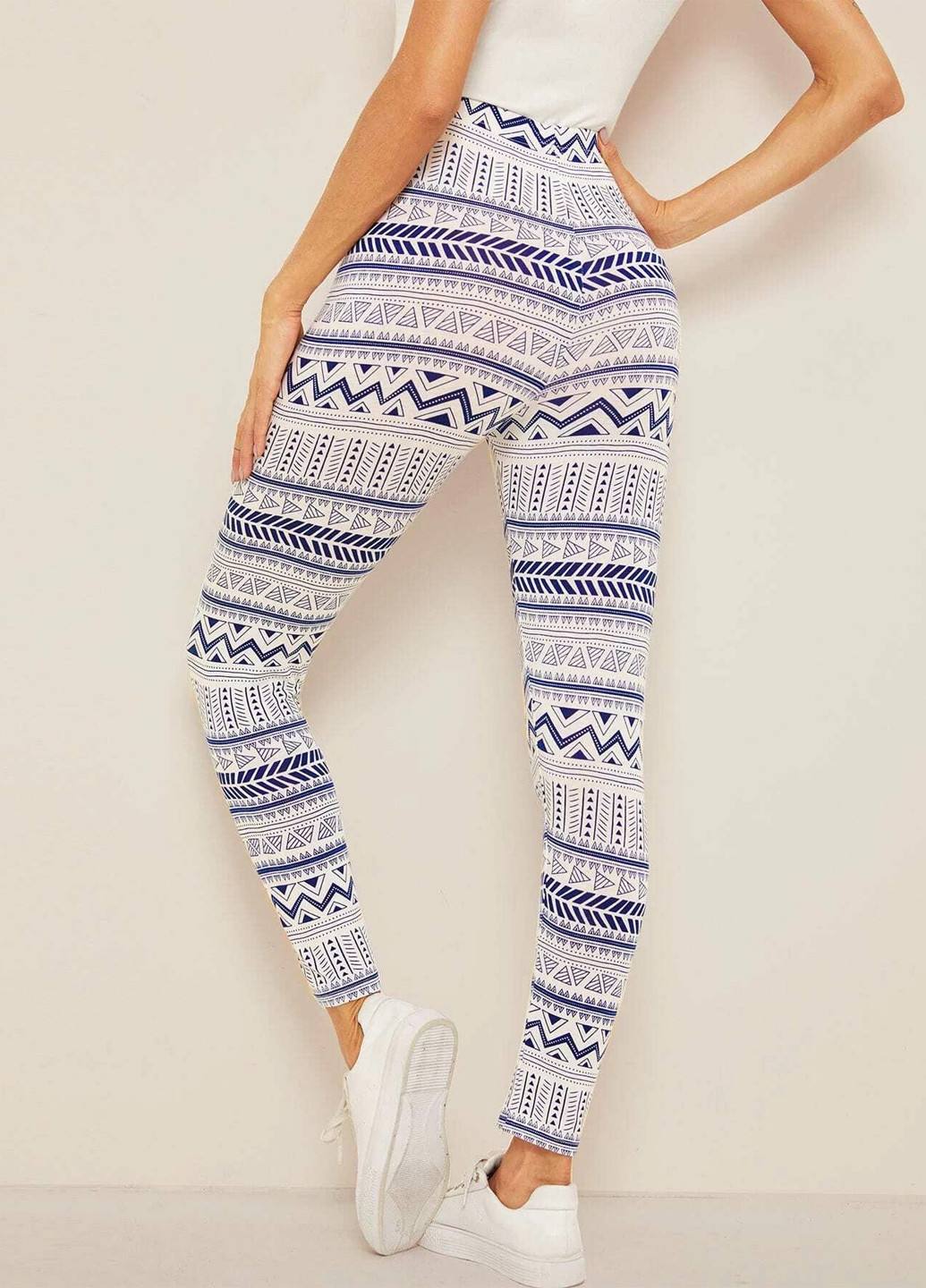 Комбинированные демисезонные леггинсы SHEIN