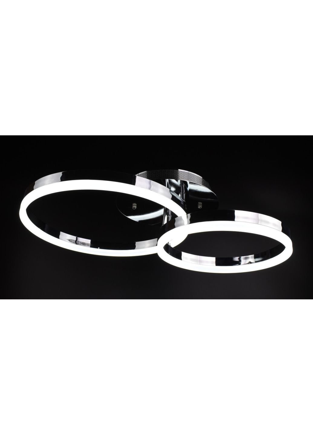 Люстра стельова LED з пультом A8008/2-ch Хром 10х40х62 див. Sunnysky (253628341)