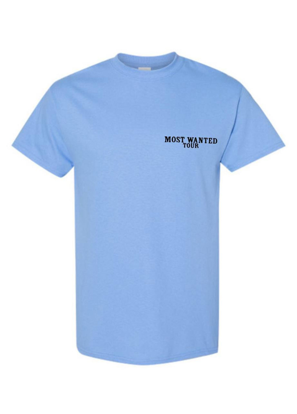 Блакитна футболка Gildan