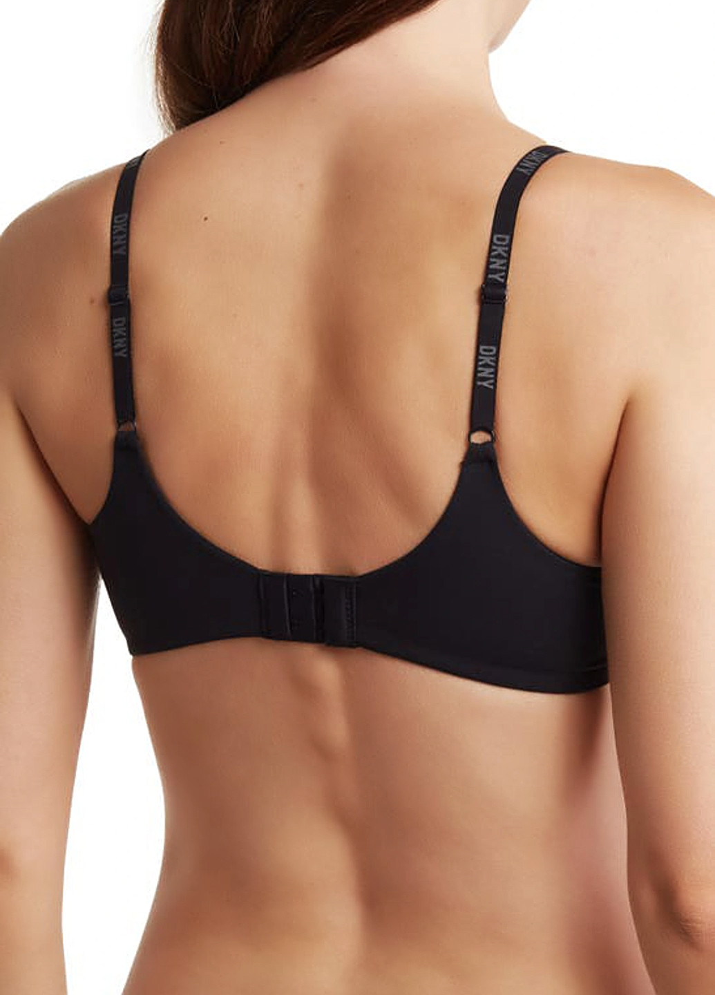 Чорний балконет бюстгальтер DKNY з кісточками поліестер