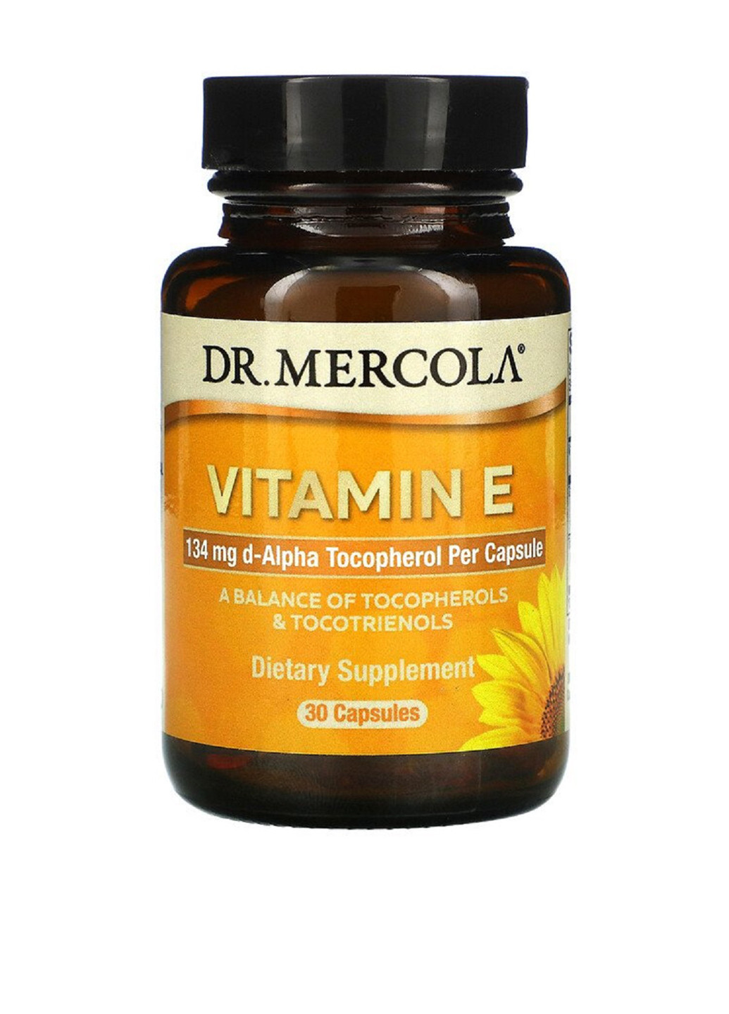 Витамин E 134 мг (30 капс.) Dr. Mercola (251206332)