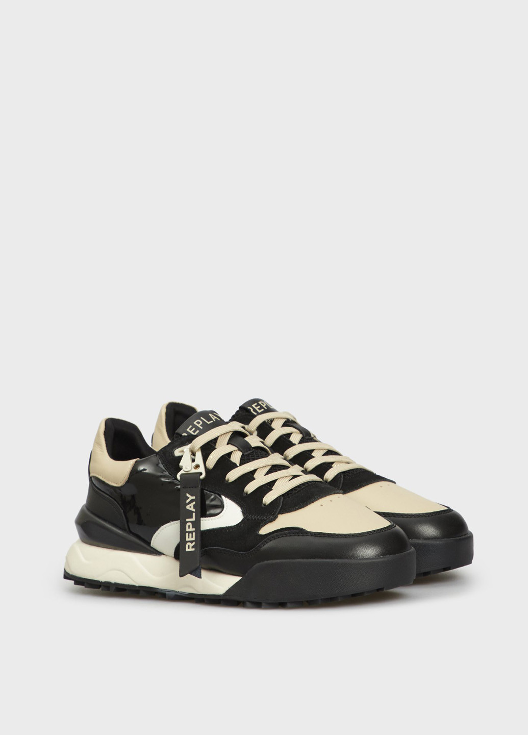 Кроссовки Replay чёрные всесезоны (315642393)