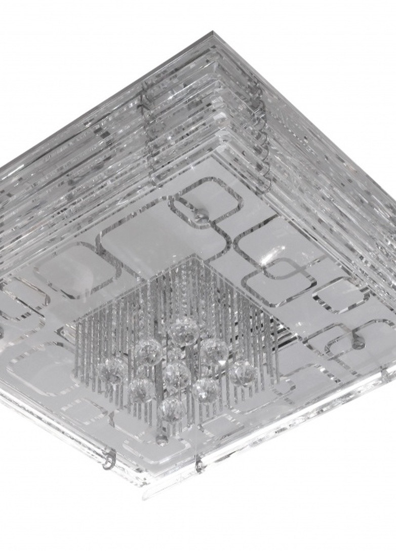 Люстра стельова торт галогенна для натяжної стелі BR-01 256S/20C Brille (253887363)