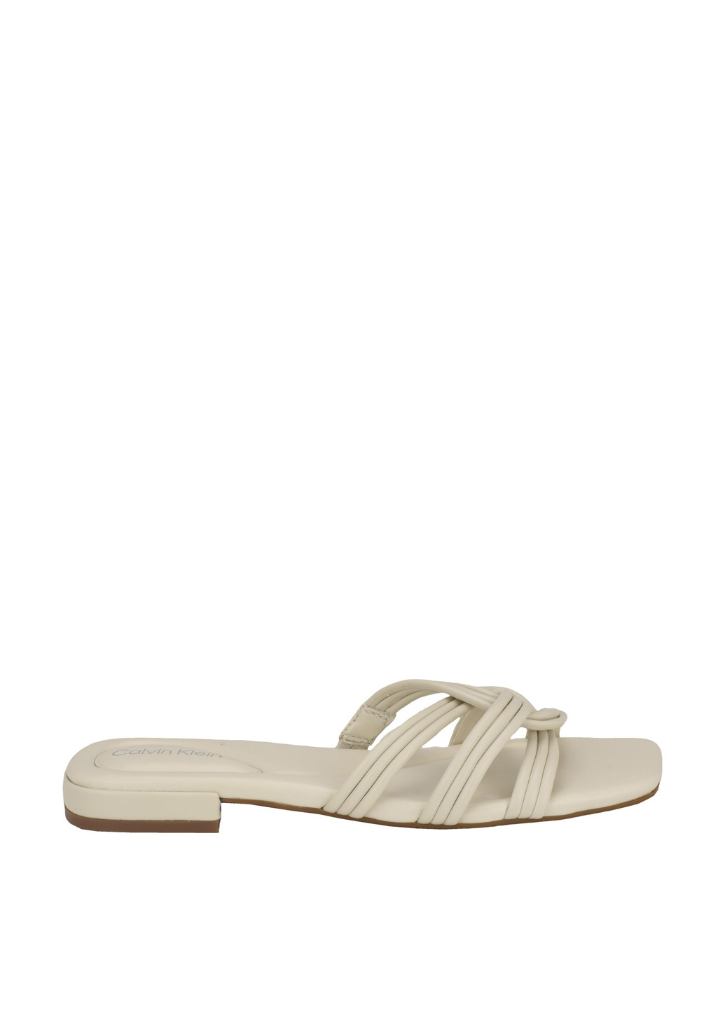 Молочные шлепанцы Calvin Klein