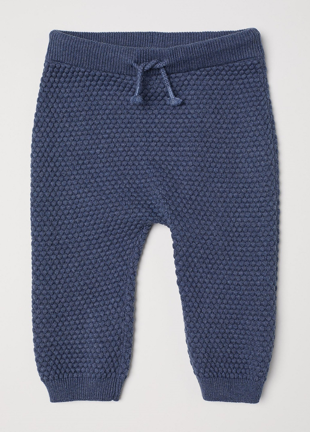 Синие кэжуал демисезонные брюки джоггеры H&M