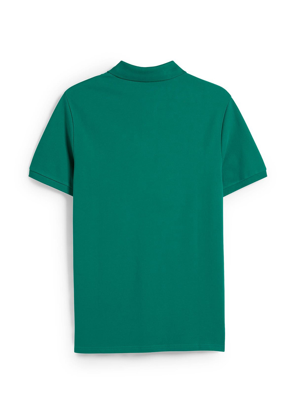 Зеленая футболка-поло для мужчин C&A однотонная