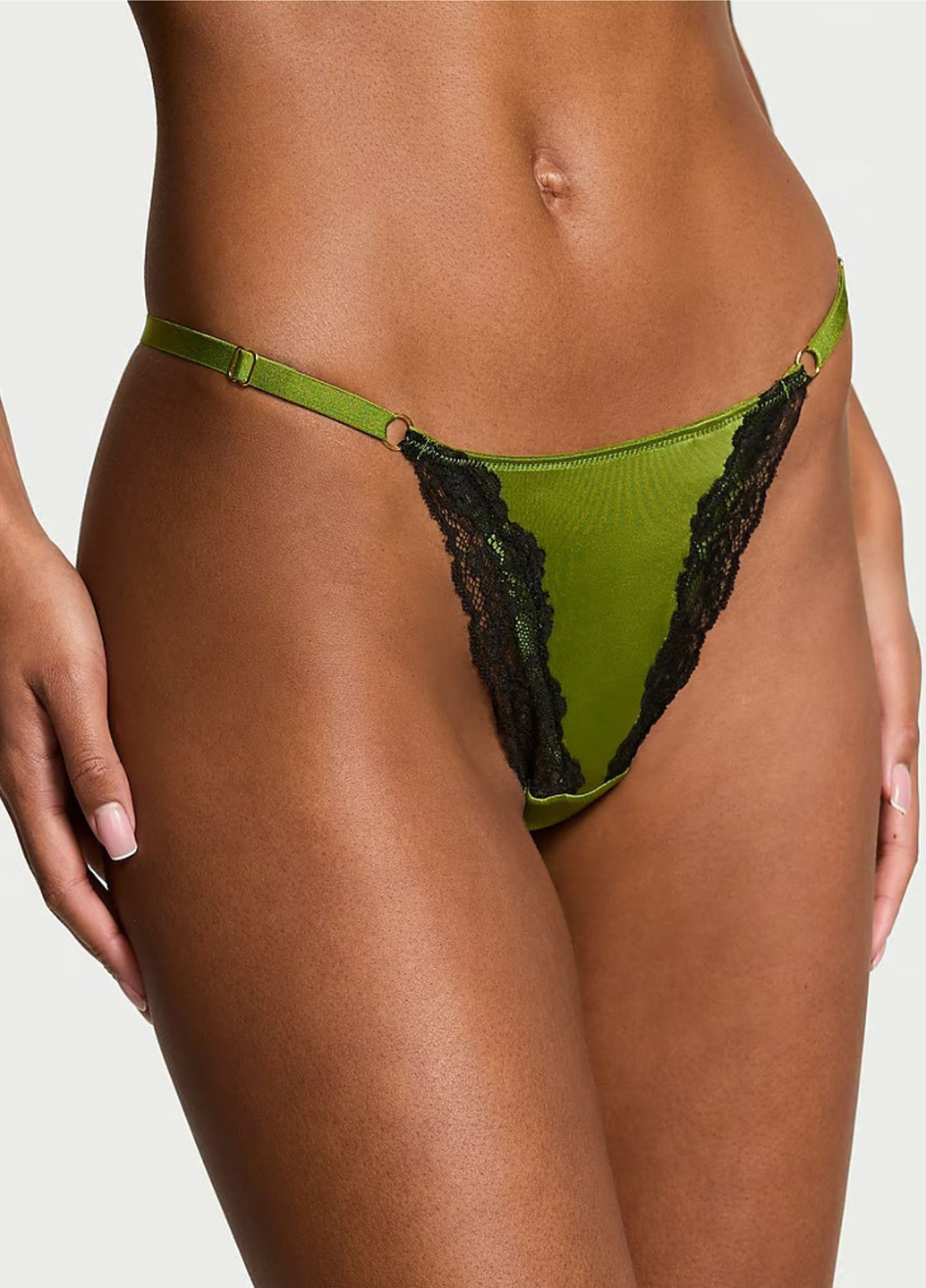 Зелений демісезонний комплект (бюстгальтер, трусики) Victoria's Secret