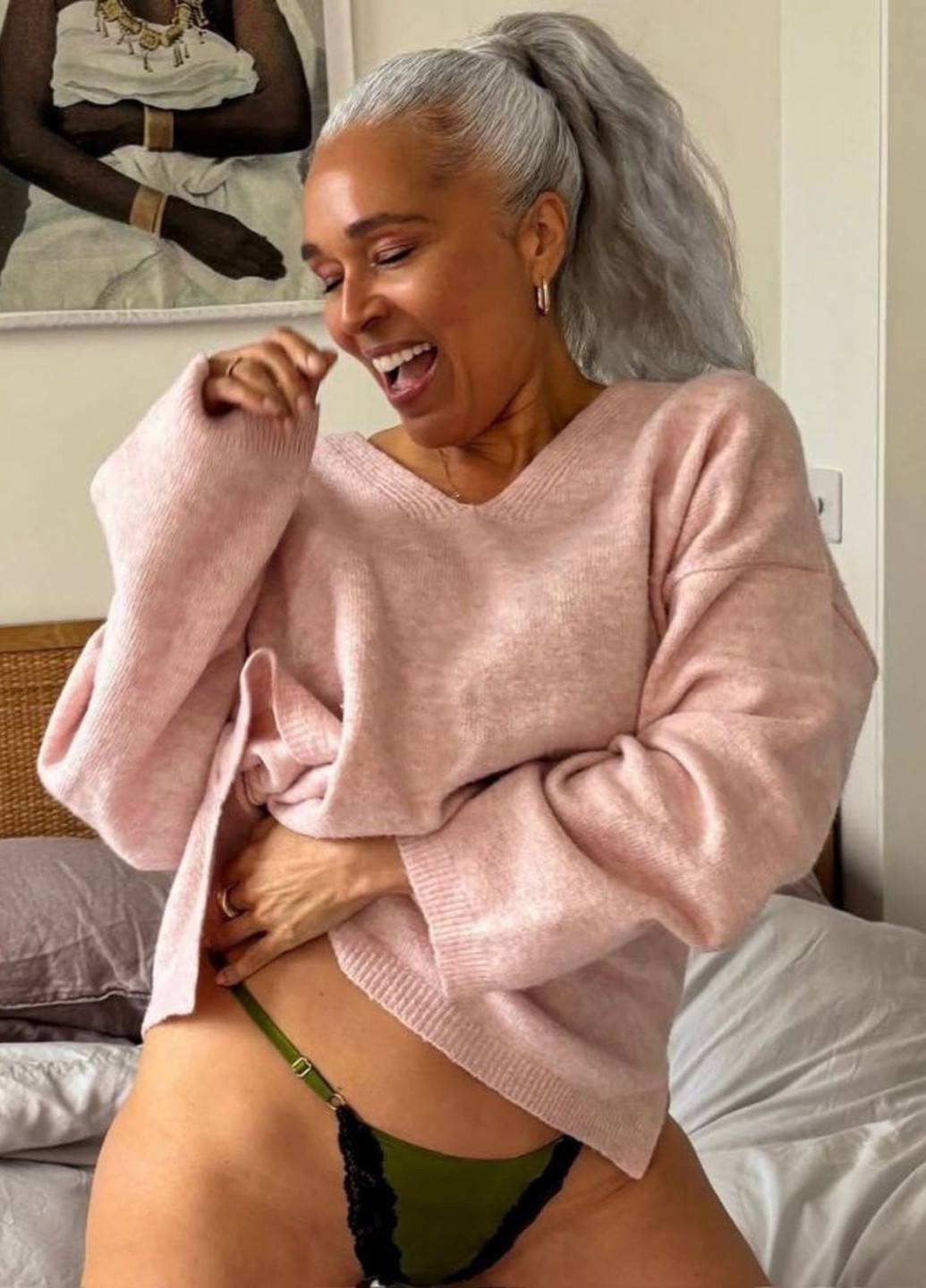 Зелений демісезонний комплект (бюстгальтер, трусики) Victoria's Secret