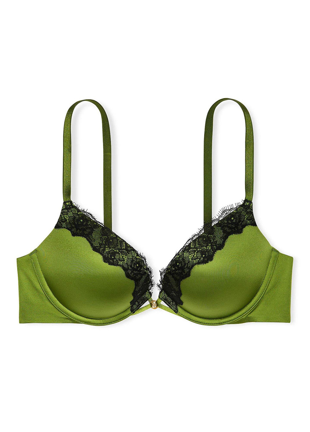 Зелений демісезонний комплект (бюстгальтер, трусики) Victoria's Secret