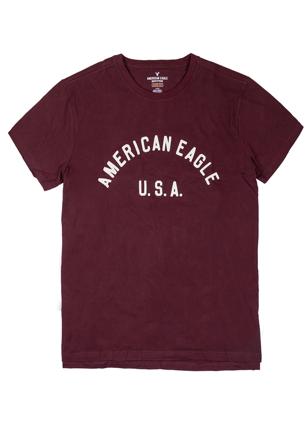 Бордова футболка American Eagle