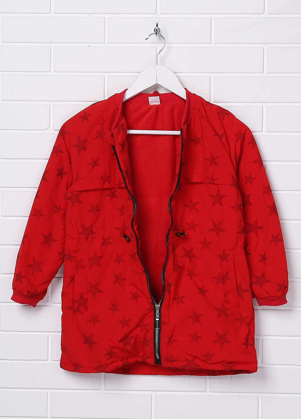 Червона демісезонна куртка Одягайко