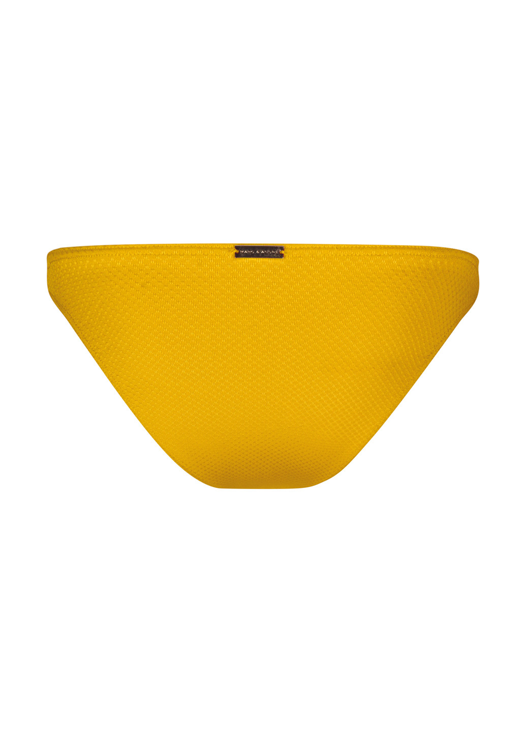Желтые купальные трусики однотонные Marc & André