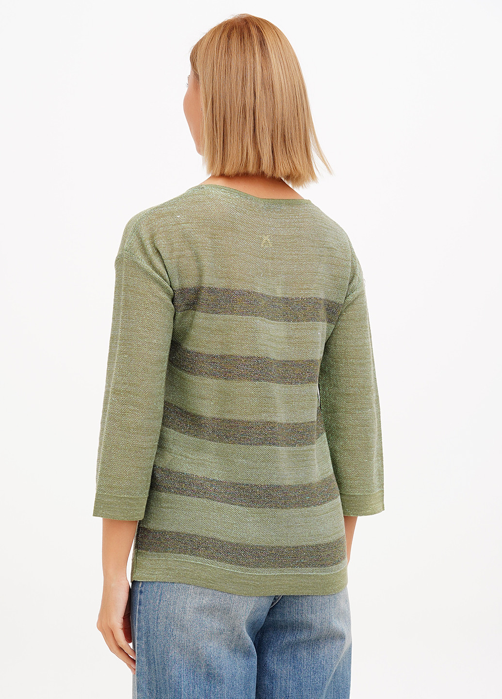 Хаки блуза Sassofono Club