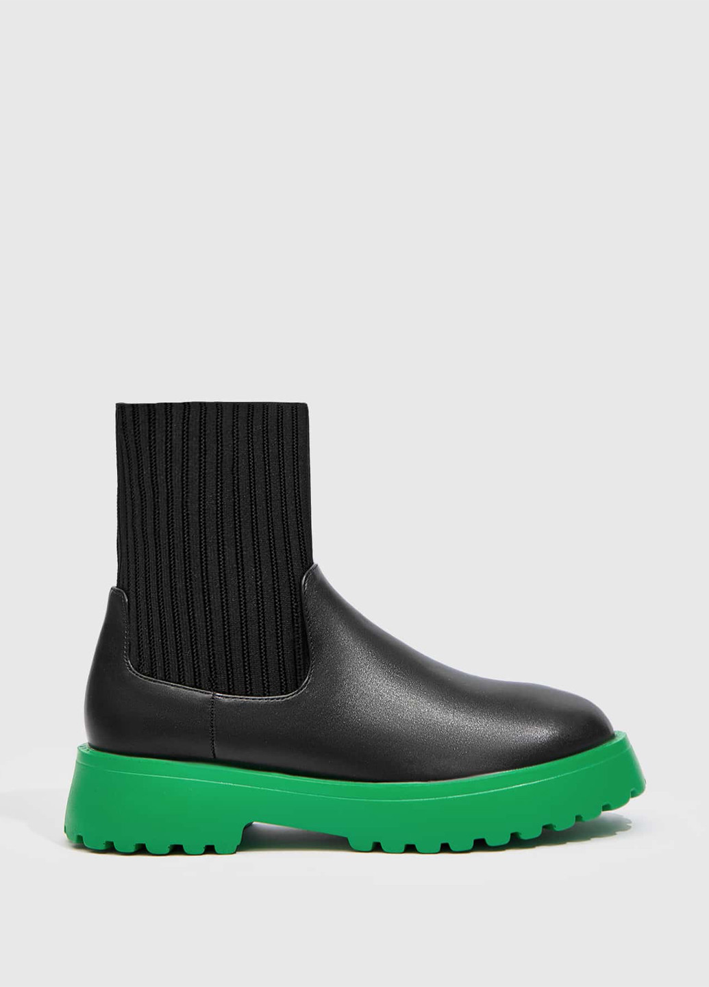 Осенние ботильоны SHEIN без декора из искусственной кожи, тканевые