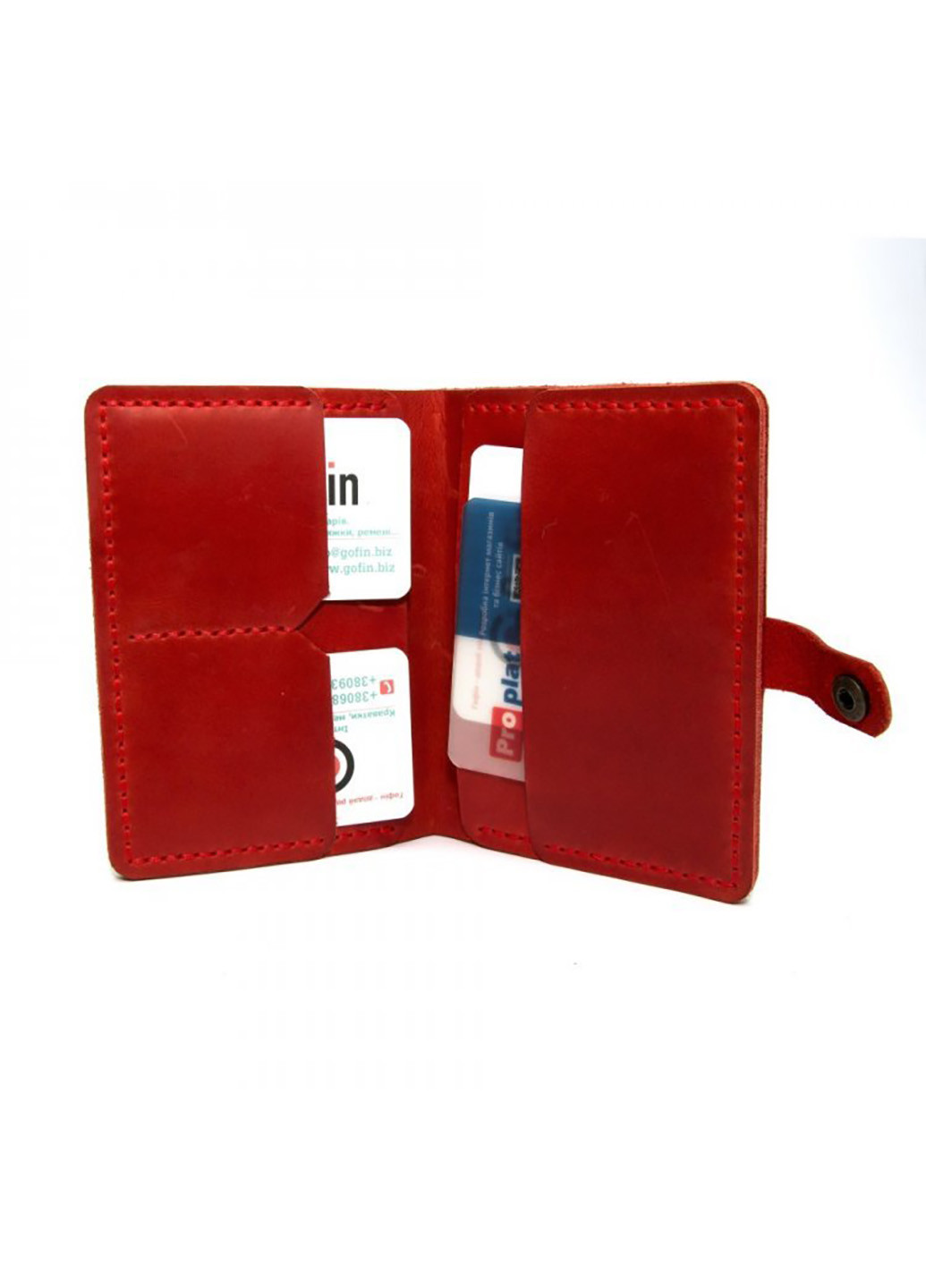 Мужской кожаный портмоне 14,5х11,5 см GOFIN (213367745)