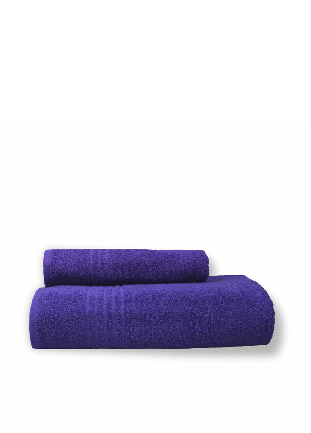 Home Line полотенце, 50х90 см однотонний фіолетовий виробництво - Узбекистан