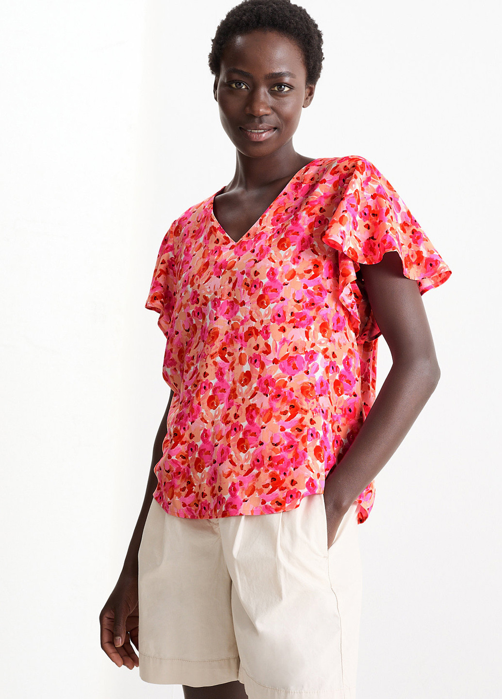 Коралова блуза C&A