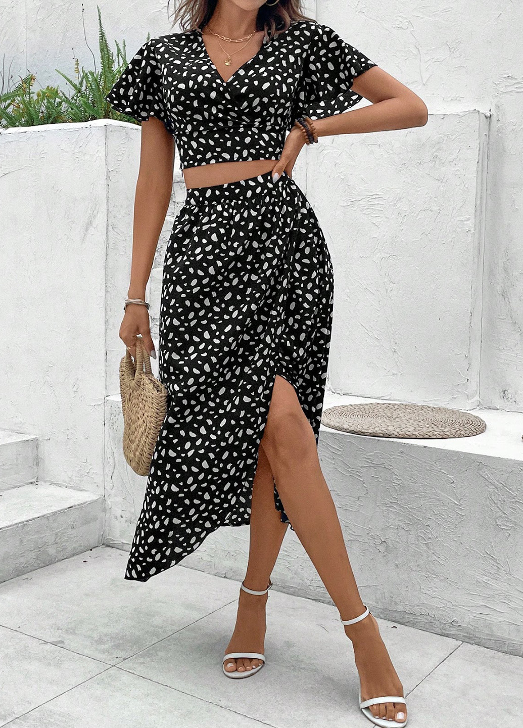 Костюм (топ, спідниця) SHEIN (330750080)