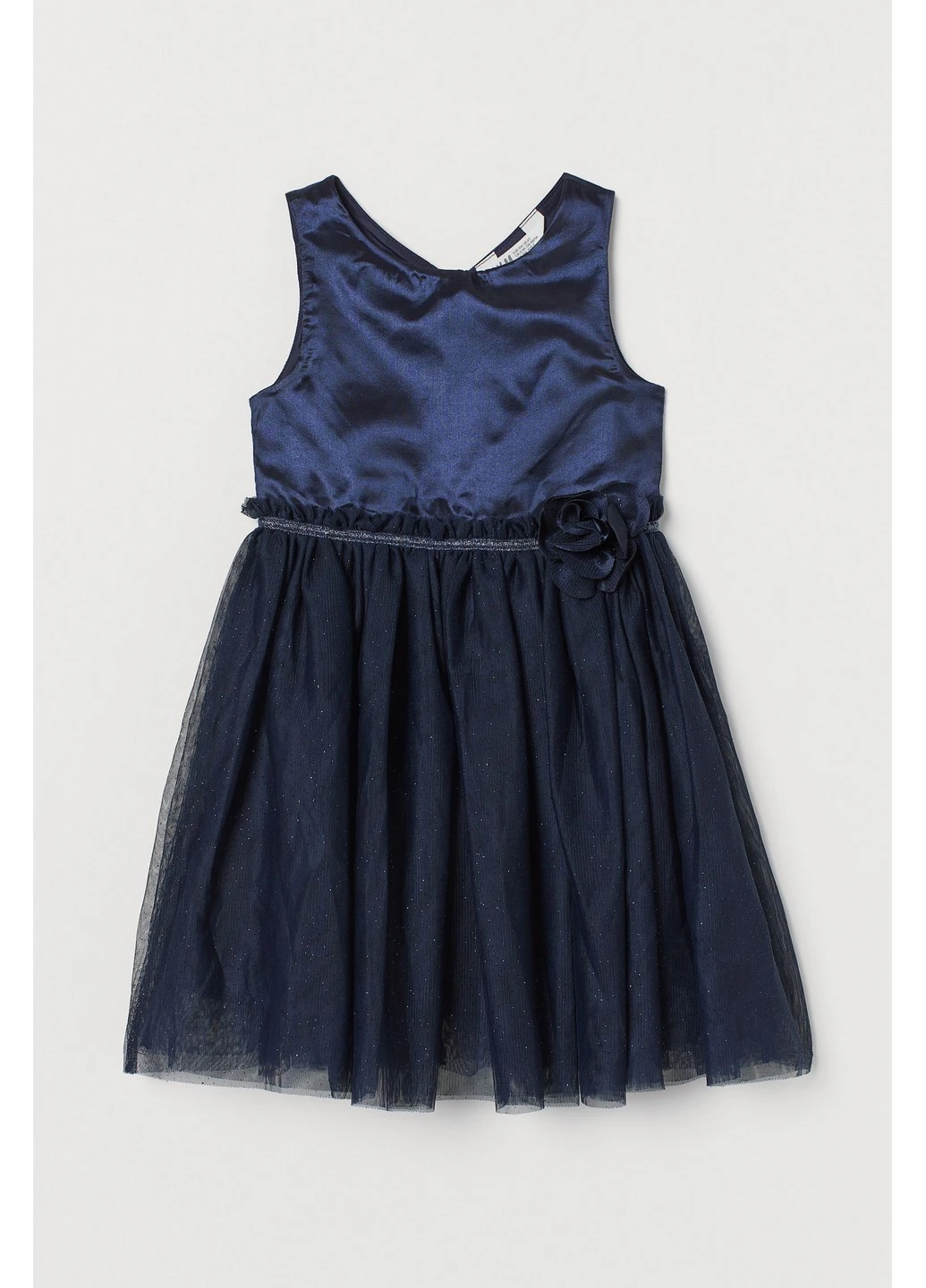 Тёмно-синее платье H&M (243763423)