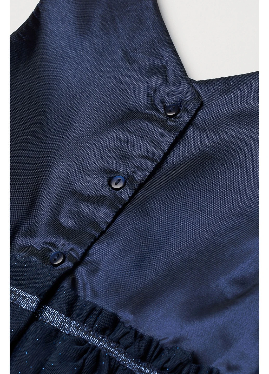 Тёмно-синее платье H&M (243763423)
