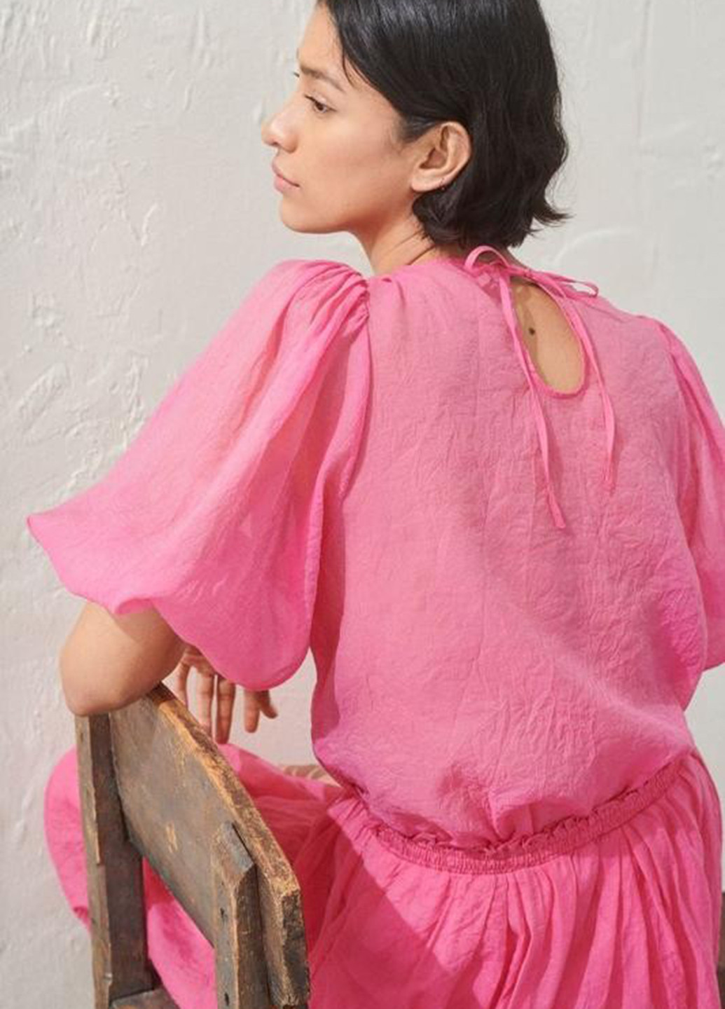 Рожева блуза H&M